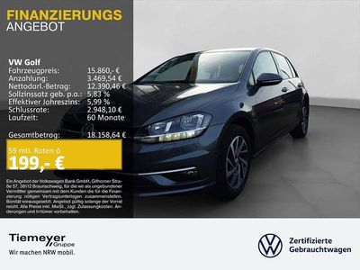 Gebraucht VW Golf VII Sound 150 PS (110 kW) 2017 Grau Limousine