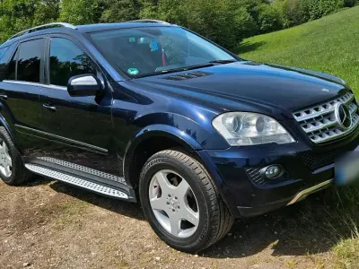 Brugt Mercedes ML320 245 HK (180 kW) 2008 Blå SUV
