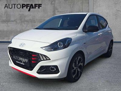 Neu Hyundai i10 N Line 90 PS (66 kW) 2025 Atlas white Kleinwagen
