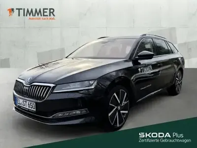 Gebraucht Skoda Superb Style 150 PS (110 kW) 2023 Schwarz Kombi