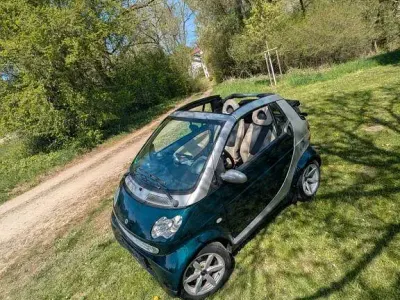 Occasion Smart ForTwo Cabrio 41 ch (30 kW) 2001 Vert Cabriolet