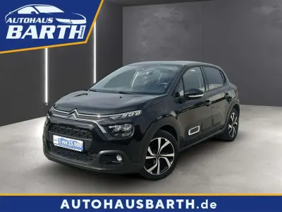 Gebraucht Citroën C3 PureTech 110 PS (80 kW) 2022 Schwarz Kleinwagen