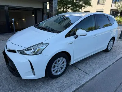 Gebraucht Toyota Prius+ 136 PS (100 kW) 2021 Weiß Van / Kleinbus