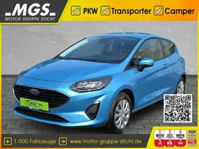 Gebraucht Ford Fiesta Trend 101 PS (74 kW) 2022 Boundless blue metallic Kleinwagen