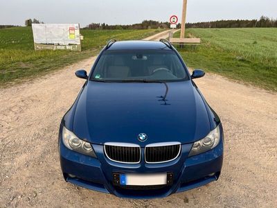 gebraucht BMW 320 E91 d Touring M47 M Paket Le Mans Blau M640 Motor überholt