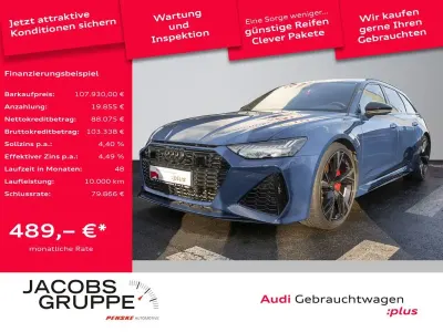 Brugt Audi RS6 Performance 630 HK (463 kW) 2025 Blå Stationcar