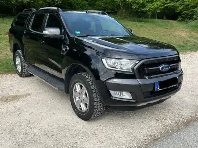 Używany Ford Ranger 200 KM (147 kW) 2017 Czarny Pickup