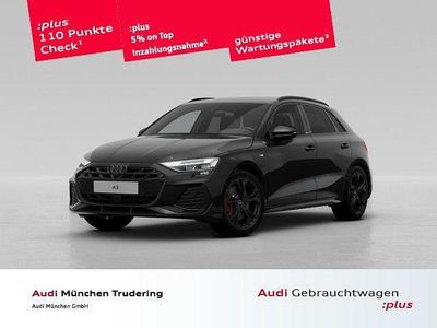 Schwarz Gebraucht 2025 Audi A3 S-Line Limousine | 45.387 € (Teuer)