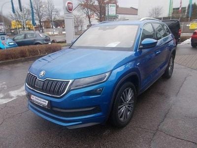 Blau Gebraucht 2021 Skoda Kodiaq LAURIN & KLEMENT SUV | 33.890 € (Guter Preis)