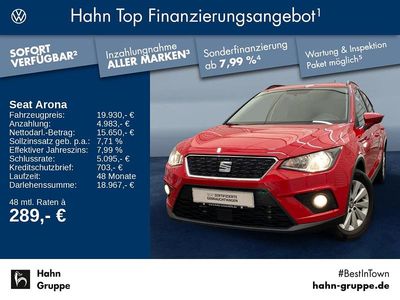 Gebraucht Seat Arona Style 110 PS (80 kW) 2021 Rot SUV