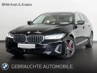 Brugt BMW 540 Luxury Line 340 HK (250 kW) 2020 Sort Stationcar