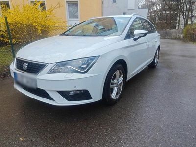 Usata Seat Leon Style 116 CV (85 kW) 2020 Bianco Station wagon