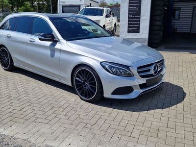 gebraucht Mercedes C200 T BlueTec LED, Panoramadah