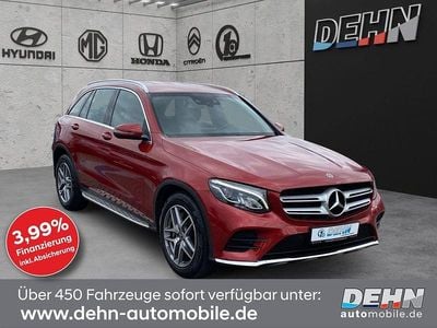 Hyazinthrot metalliclack Gebraucht 2019 Mercedes GLC250 AMG line SUV | 29.750 € (Fairer Preis)