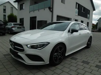 Gebraucht Mercedes CLA220 Shooting Brake AMG line 190 PS (139 kW) 2020 Weiß Kombi