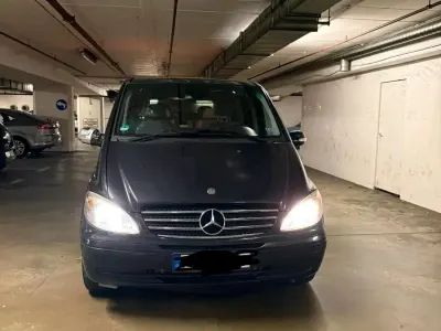 Gebraucht Mercedes Viano 204 PS (150 kW) 2007 Schwarz Van / Kleinbus