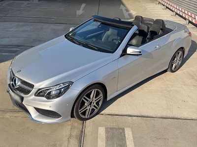 Usata Mercedes E220 Sportline 170 CV (125 kW) 2017 Argento Cabrio