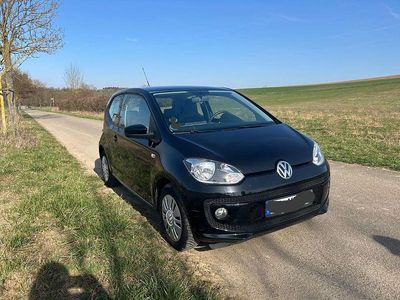 Gebraucht VW up! move up! 60 PS (44 kW) 2012 Schwarz Kleinwagen