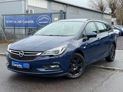 Gebraucht Opel Astra Edition 110 PS (80 kW) 2017 Blau Kombi