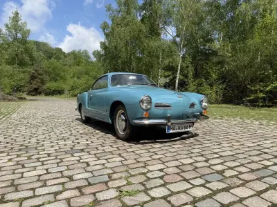 Brugt VW Karmann Ghia Karmann 44 HK (32 kW) 1966 Blå Coupe