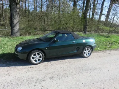 Käytetty MG F 145 HP (106 kW) 2000 Vihreä Avoauto