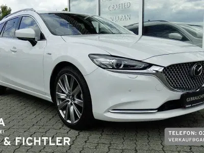 Gebraucht Mazda 6 20th Anniversary 194 PS (142 kW) 2023 Rhodium white Kombi
