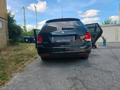 Gebraucht VW Eos 2009 Schwarz Cabrio