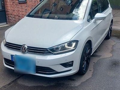 Gebraucht VW Golf Sportsvan Highline 150 PS (110 kW) 2015 Weiß Van / Kleinbus