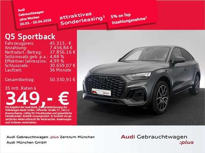 Gebraucht Audi Q5 S-Line 204 PS (150 kW) 2023 Daytonagrau perleffekt SUV