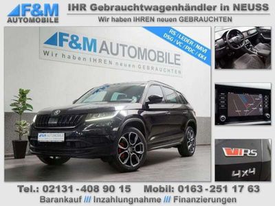 gebraucht Skoda Kodiaq 2.0 BiTDI DSG 4x4 RS Navi Leder VC PDC