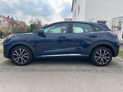 Second-hand Ford Puma Titanium 125 CP (91 kW) 2022 Albastru SUV
