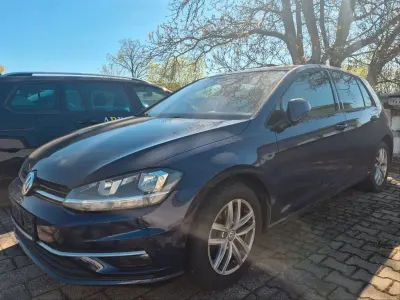 Usata VW Golf VII Comfortline 150 CV (110 kW) 2018 Blu Berlina