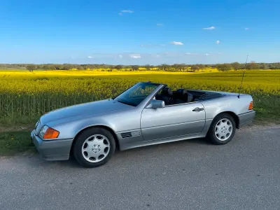 Brugt Mercedes SL320 231 HK (169 kW) 1993 Sølv Cabriolet