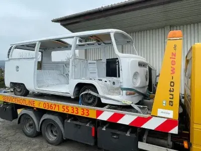 Second-hand VW T2 50 CP (36 kW) 1971 Alb Van