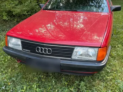 Gebraucht Audi 100 100 PS (73 kW) 1989 Rot Kombi