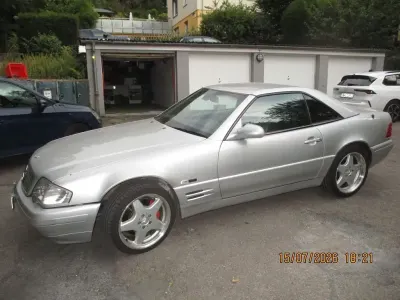 Gebraucht Mercedes SL320 224 PS (164 kW) 1999 Silber Cabrio