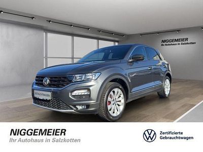 Gebraucht VW T-Roc Sport 150 PS (110 kW) 2019 Indium grau metallic (metallic) SUV