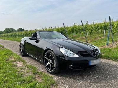 Gebraucht Mercedes SLK200 163 PS (119 kW) 2007 Schwarz Cabrio