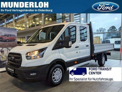 gebraucht Ford Transit TransitPritsche 350L4 Doka Trend, AHK 3,5t