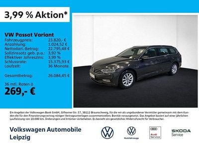 Grau Gebraucht 2023 VW Passat Business Kombi | 23.820 € (Guter Preis)