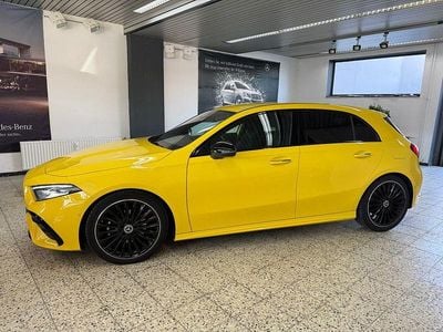 Usata Mercedes A180 AMG 136 CV (100 kW) 2023 Giallo Berlina