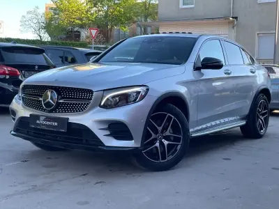 Second-hand Mercedes GLC300 AMG 245 CP (180 kW) 2018 Argintiu Coupe