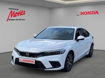 Neu Honda Civic Elegance 184 PS (135 kW) 2025 Weiss Limousine