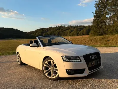 Gebraucht Audi A5 Cabriolet S-Line 211 PS (155 kW) 2011 Weiß Cabrio
