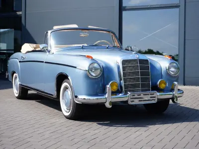 Gebraucht Mercedes W180 106 PS (77 kW) 1957 Blau Cabrio
