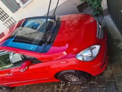 Gebraucht Mercedes B150 2006 Rot Van / Kleinbus