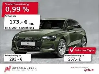 Gebraucht Audi A3 150 PS (110 kW) 2025 Grün (distriktgrün metallic) Limousine