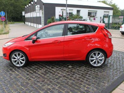 gebraucht Ford Fiesta 1.0 EcoBoost Start-Stop Titanium/Klima/Leder.