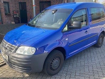 Usata VW Caddy 105 CV (77 kW) 2004 Blu Monovolume