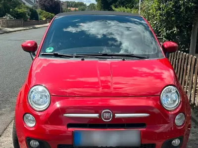 Gebraucht Fiat 500C 69 PS (50 kW) 2013 Rot Cabrio